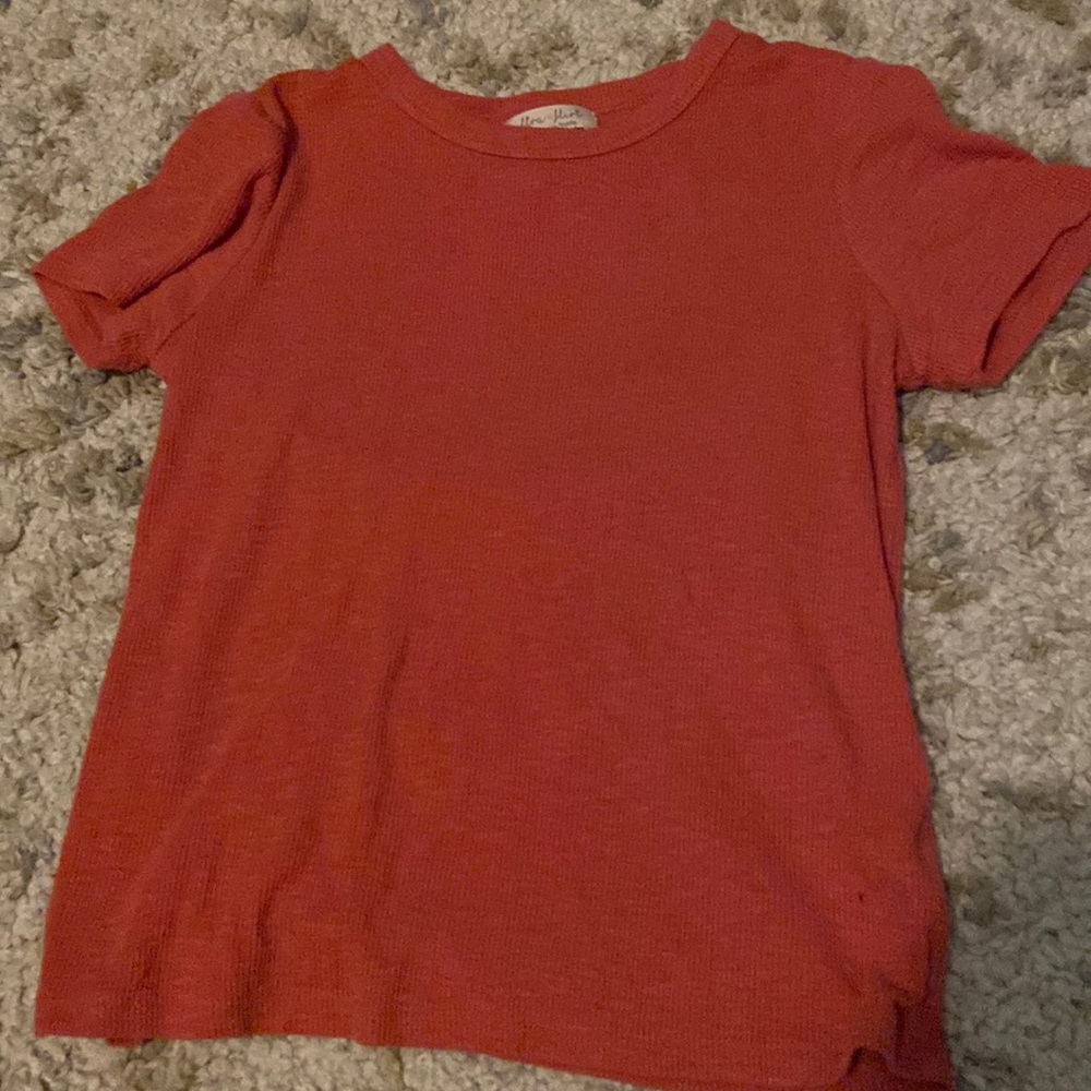 Salmon tee shirt!